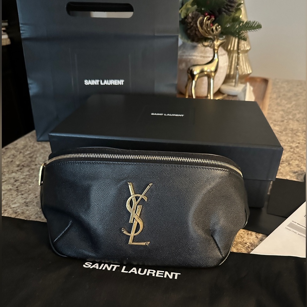 ❌ SOLD ❌ YSL Saint Laurent Cassandre Belt/Crossbody Bag